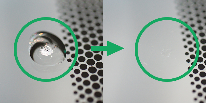 ウィンドウリペア作業前と作業後