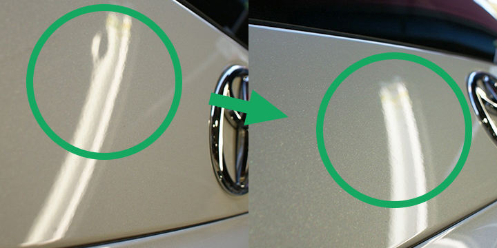 へこみ修理の実例